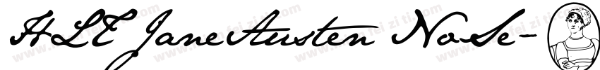 HLT JaneAusten NoSe字体转换
